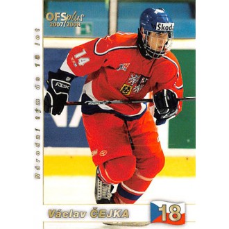 Extraliga OFS - Čejka Václav - 2007-08 OFS Reprezentace ČR-18 No.23