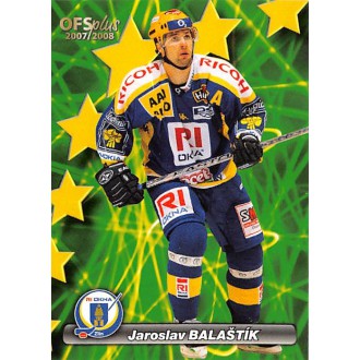 Extraliga OFS - Balaštík Jaroslav - 2007-08 OFS Stars No.6