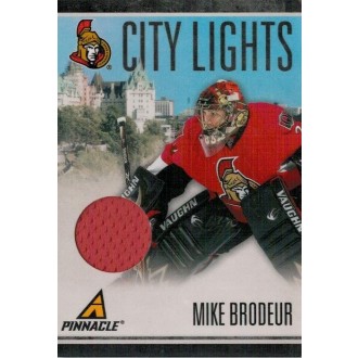 Jersey karty - Brodeur Mike - 2010-11 Pinnacle City Lights Materials No.61