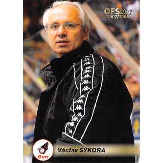 Extraliga OFS - Sýkora Václav - 2007-08 OFS Trenéři No.10