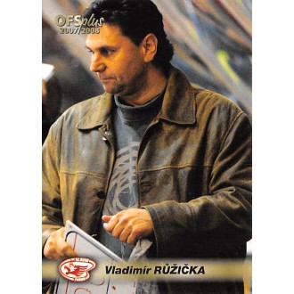 Extraliga OFS - Růžička Vladimír - 2007-08 OFS Trenéři No.12