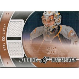 Jersey karty - Rinne Pekka - 2011-12 SPx Winning Materials No.WM-PR