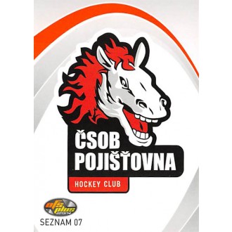 Extraliga OFS - HC ČSOB Pojišťovna Pardubice - 2013-14 OFS Seznam karet Logo No.7