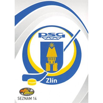 Extraliga OFS - PSG Zlín - 2013-14 OFS Seznam karet Logo No.14