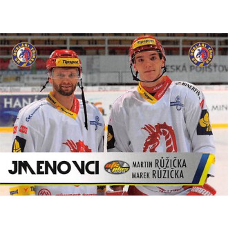 Extraliga OFS - Růžička Martin, Růžička Marek - 2013-14 OFS Jmenovci No.7