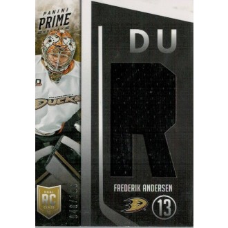 Jersey karty - Andersen Frederik - 2013-14 Prime Dual Rookie Class ’13 Jerseys No.13-FA