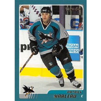 Řadové karty - Marleau Patrick - 2003-04 O-Pee-Chee No.188