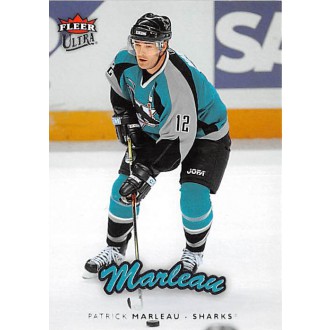 Řadové karty - Marleau Patrick - 2006-07 Ultra No.162