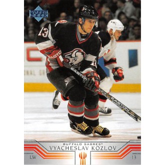 Řadové karty - Kozlov Vyacheslav - 2001-02 Upper Deck No.252