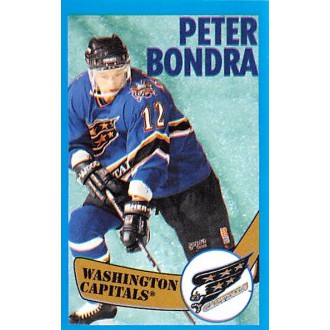 Řadové karty - Bondra Peter - 1996-97 Panini Stickers No.133