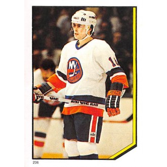 Řadové karty - LaFontaine Pat - 1986-87 O-Pee-Chee Stickers No.206