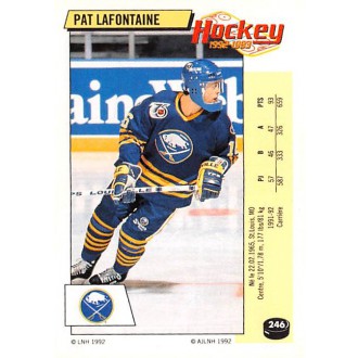 Řadové karty - LaFontaine Pat - 1992-93 Panini Stickers No.246