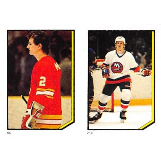 Řadové karty - MacInnis Al, Jonsson Tomas - 1986-87 O-Pee-Chee Stickers No.86