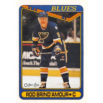 Řadové karty - Brind´Amour Rod - 1990-91 O-Pee-Chee No.332