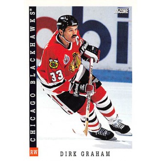 Řadové karty - Graham Dirk - 1993-94 Score Canadian No.12
