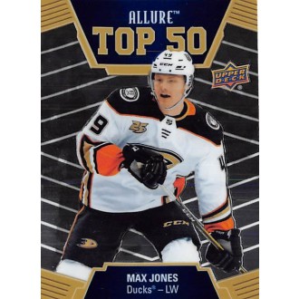 Insertní karty - Jones Max - 2019-20 Allure Top 50 No.T50-4