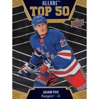 Insertní karty - Fox Adam - 2019-20 Allure Top 50 No.T50-5