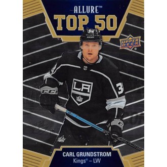 Insertní karty - Grundstrom Carl - 2019-20 Allure Top 50 No.T50-7