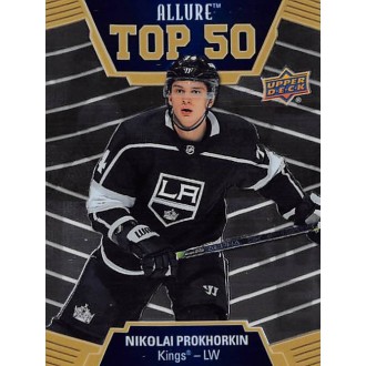 Insertní karty - Prokhorkin Nikolai - 2019-20 Allure Top 50 No.T50-14