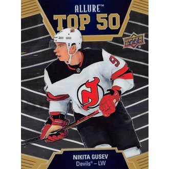 Insertní karty - Gusev Nikita - 2019-20 Allure Top 50 No.T50-20