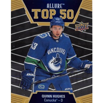 Insertní karty - Hughes Quinn - 2019-20 Allure Top 50 No.T50-21