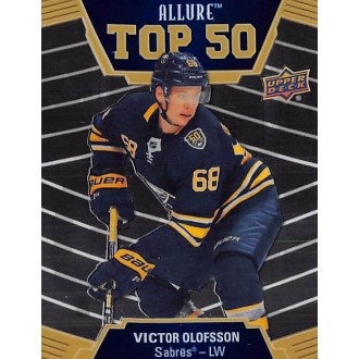 Insertní karty - Olofsson Victor - 2019-20 Allure Top 50 No.T50-36