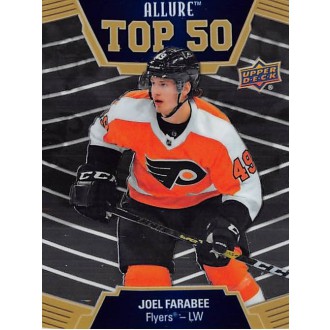 Insertní karty - Farabee Joel - 2019-20 Allure Top 50 No.T50-38