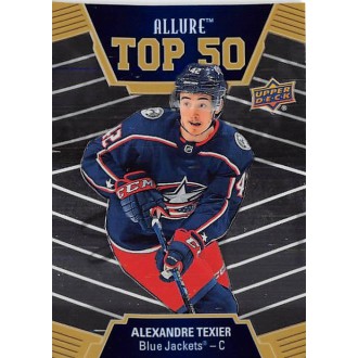 Insertní karty - Texier Alexandre - 2019-20 Allure Top 50 No.T50-40