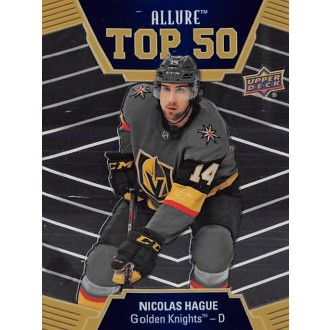 Insertní karty - Hague Nicolas - 2019-20 Allure Top 50 No.T50-45