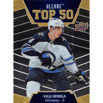 Insertní karty - Heinola Ville - 2019-20 Allure Top 50 No.T50-48