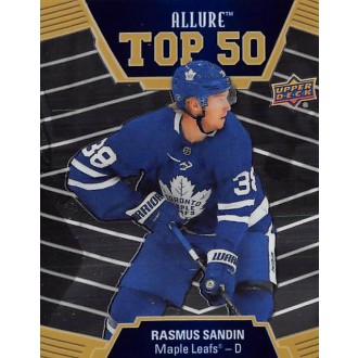 Insertní karty - Sandin Rasmus - 2019-20 Allure Top 50 No.T50-49