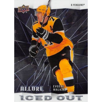 Insertní karty - Malkin Evgeni - 2020-21 Allure Iced Out No.IO-01