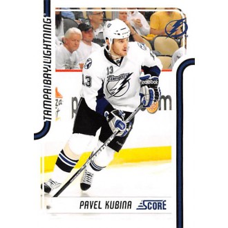 Paralelní karty - Kubina Pavel - 2011-12 Score Glossy No.421