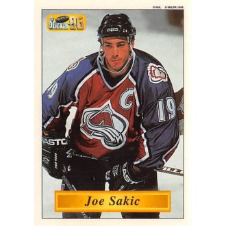 Řadové karty - Sakic Joe - 1995-96 Bashan Imperial Super Stickers No.27