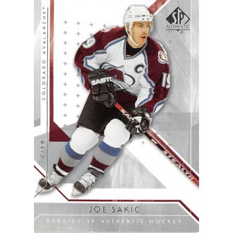 Řadové karty - Sakic Joe - 2006-07 SP Authentic No.75