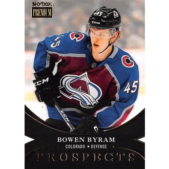 Insertní karty - Byram Bowen - 2020-21 Metal Universe Premium Prospects No.PP20