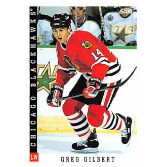 Řadové karty - Gilbert Greg - 1993-94 Score No.305