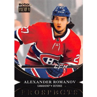 Insertní karty - Romanov Alexander - 2020-21 Metal Universe Premium Prospects No.PP39