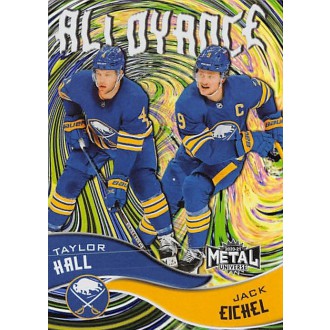 Insertní karty - Hall Taylor, Eichel Jack - 2020-21 Metal Universe Alloyance No.AL8