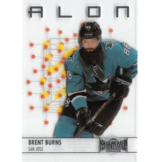 Insertní karty - Burns Brent - 2020-21 Metal Universe Alon No.A2