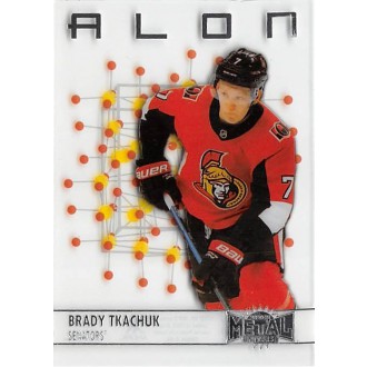 Insertní karty - Tkachuk Brady - 2020-21 Metal Universe Alon No.A6