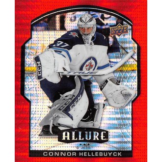 Paralelní karty - Hellebuyck Connor - 2020-21 Allure Red Rainbow No.36