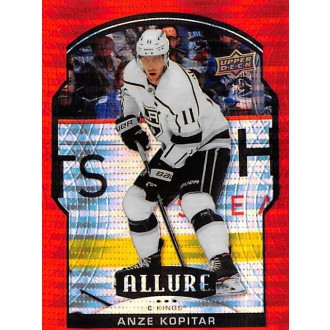 Paralelní karty - Kopitar Anze - 2020-21 Allure Red Rainbow No.67