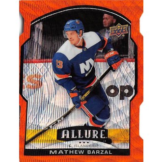 Paralelní karty - Barzal Mathew - 2020-21 Allure Orange Slice No.39