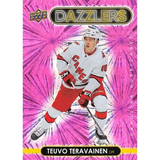 Insertní karty - Teravainen Teuvo - 2021-22 Upper Deck Dazzlers Pink No.DZ10