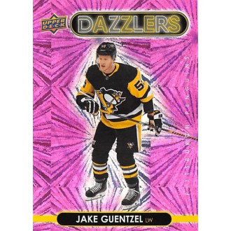 Insertní karty - Guentzel Jake - 2021-22 Upper Deck Dazzlers Pink No.DZ36
