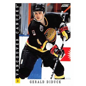 Řadové karty - Diduck Gerald - 1993-94 Score No.356
