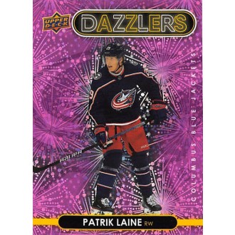 Insertní karty - Laine Patrik - 2021-22 Upper Deck Dazzlers Pink No.DZ111