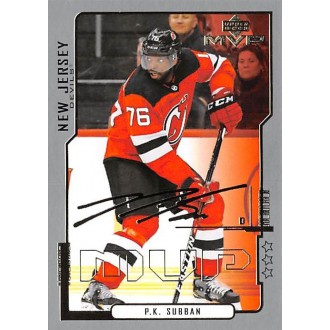 Insertní karty - Subban P.K. - 2020-21 MVP 20th Anniversary 3rd Star No.25