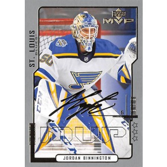 Insertní karty - Binnington Jordan - 2020-21 MVP 20th Anniversary 3rd Star No.50